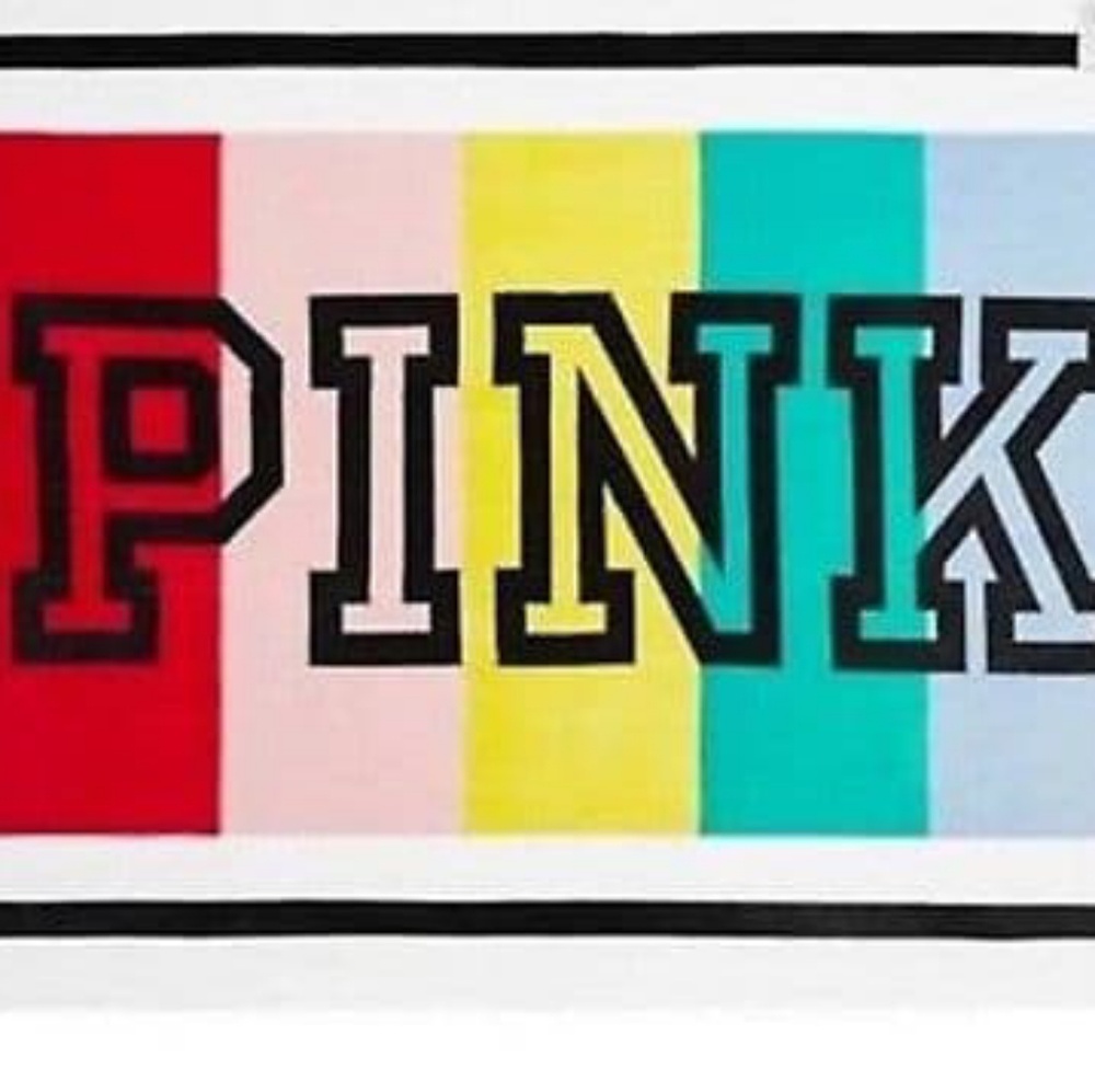 Pink Rainbow Blanket